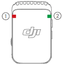 DJI Mic 2 Wireless Microphone-LED