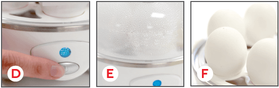 Dash DEC005AQ Rapid Egg Cooker-boiling eggs 2