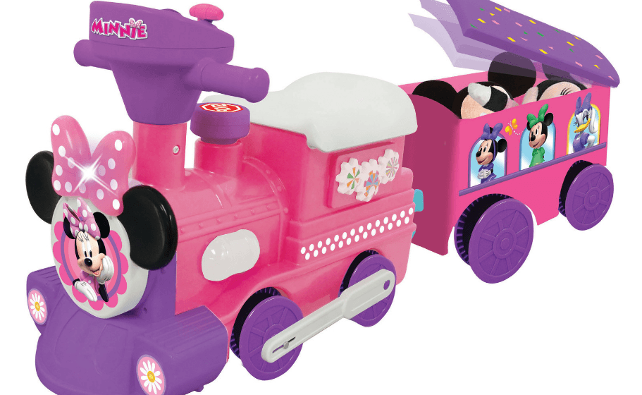 Disney Minnie Mouse 6-Volt Powered Train with Tracks-featured