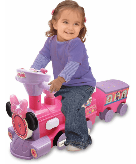 Disney Minnie Mouse 6-Volt Powered Train with Tracks-product