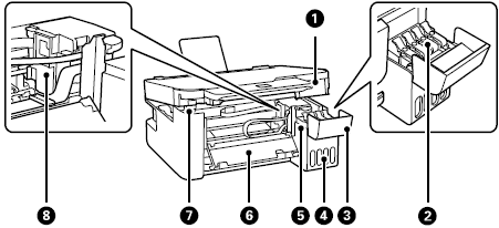 EPSON ET-2800 Color Printer User Manual EPSON ET-2800 Color Printer-parts inside 2