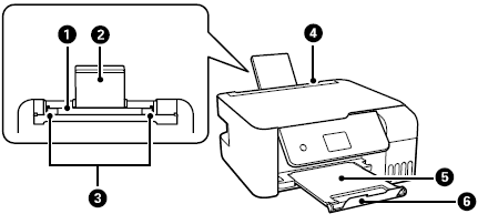 EPSON ET-2800 Color Printer User Manual EPSON ET-2800 Color Printer-parts