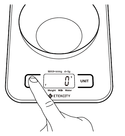 Etekcity EK6015 Digital Food Kitchen Scale 7