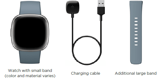 Fitbit Versa 4 Health-Fitness Smartwatch User Manual Fitbit Versa 4 Health-Fitness Smartwatch-parts