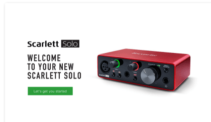 Focusrite Scarlett Solo 3rd Gen USB Audio Interface User Manual Focusrite Scarlett Solo 3rd Gen USB Audio Interface 2