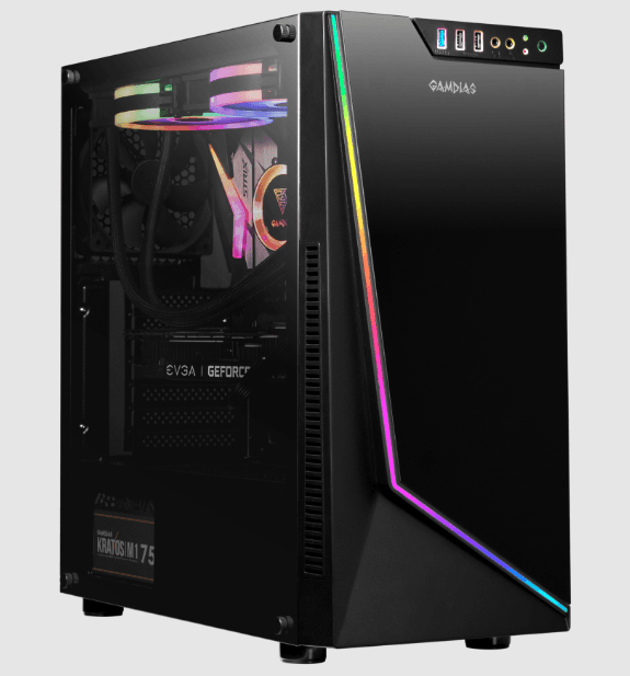 GAMDIAS Argus M1 RGB Mid Tower Gaming Case-product