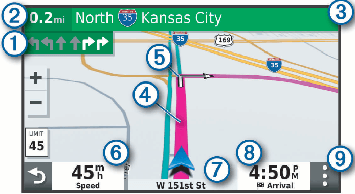 Garmin Drive 53 GPS Navigator User Manual Garmin Drive 53 GPS Navigator-route