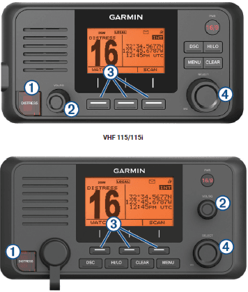 Garmin VHF 115-215 Marine Radio-1
