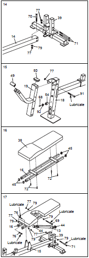 Gold's Gym GGBE29922 XR 30 Bench Home Gym-Assemble 5