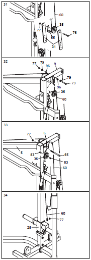 Gold's Gym GGBE29922 XR 30 Bench Home Gym-Assemble 9