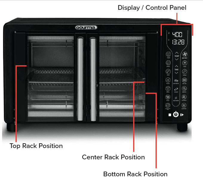 Gourmia Toaster GTF7460 Oven Air Fryer Combo-1