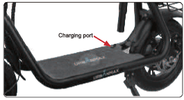 Gyroor URBANMAX C1 Electric Scooter-battery