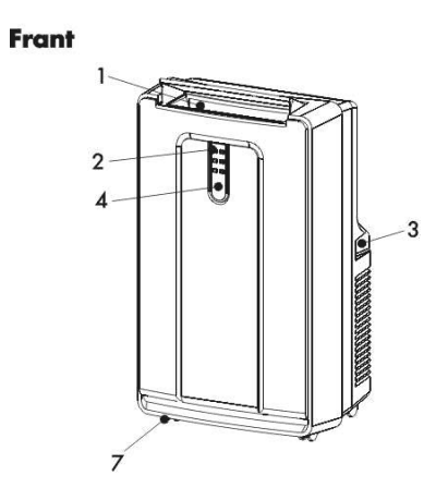 Haier HPN14XCM 14000 BTU Portable Air Conditioner-7