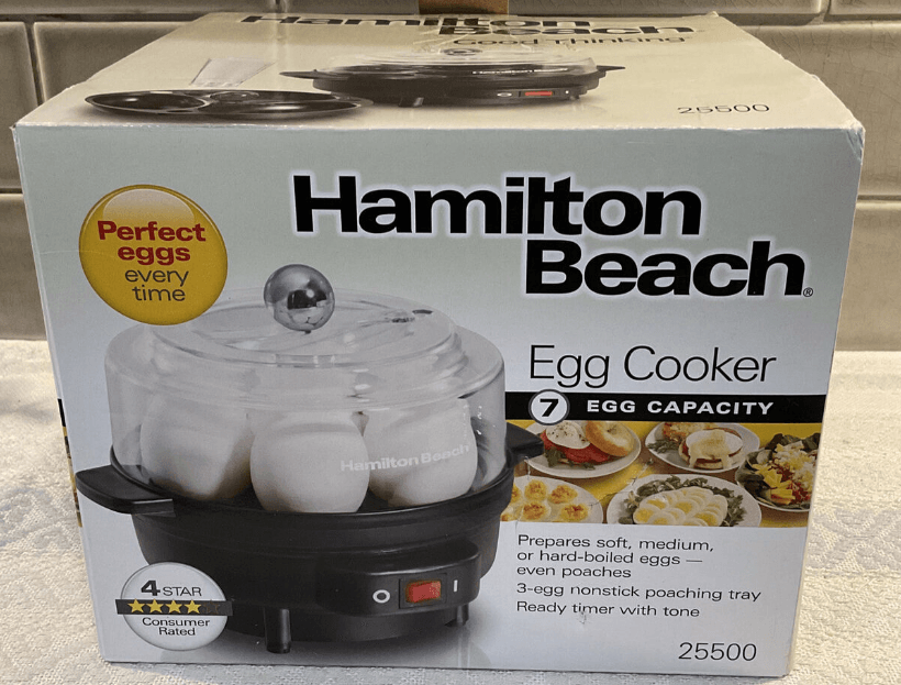 Hamilton Beach 25508 3-in-1 Electric Egg Cooker User Manual