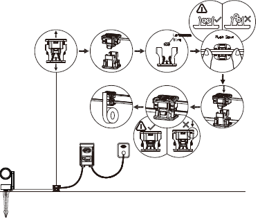 Hampton Bay L08557 Smart 450 Lumens Low Voltage Black LED Spotlight Manual Hampton Bay L08557 Smart 450 Lumens Low Voltage Black LED Spotlight-connecting wires 1