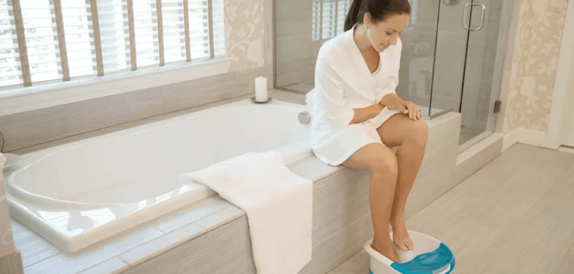 Homedics FB-55 Toe-Touch Controlled Foot Massager-featured