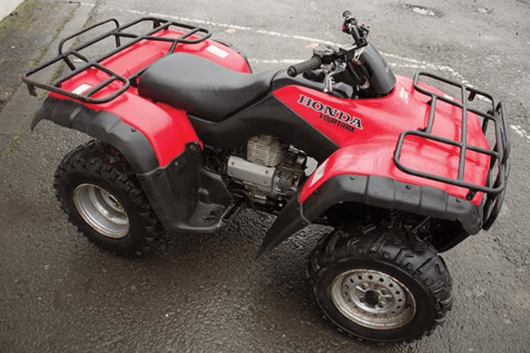 Honda TRX350 FOURTRAX 4X4 ATV Bike User Manual