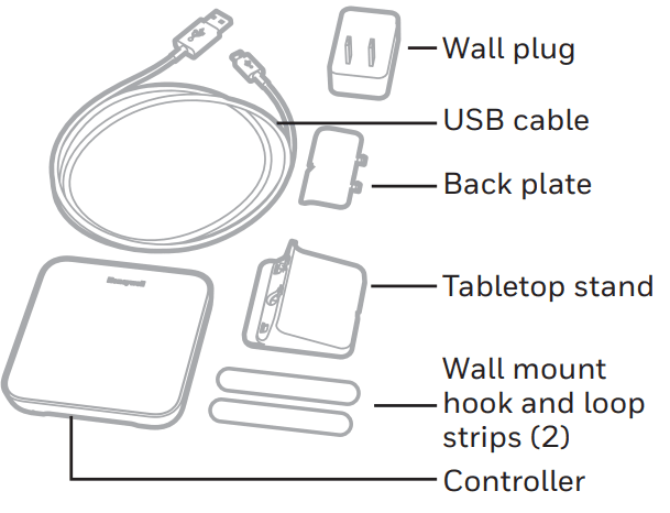 Honeywell D6 Pro Wi-Fi Ductless Controller 1