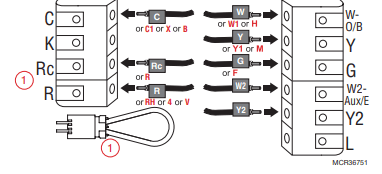 Honeywell WIFI Smart Color Touchscreen Programmable Thermostat 12