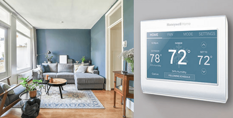 Honeywell WIFI Smart Color Touchscreen Programmable Thermostat Manual