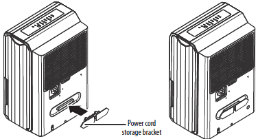 Insignia 50-Pint Dehumidifier-power cord
