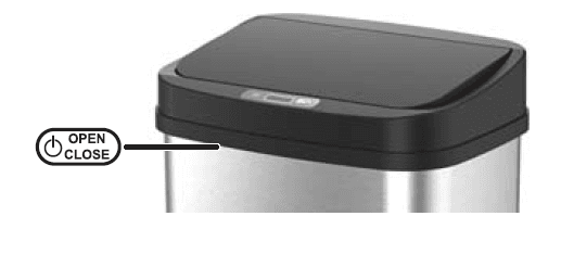 Insignia NS-ATC13SS1 Automatic Trash Can-10