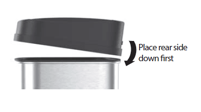 Insignia NS-ATC13SS1 Automatic Trash Can-4