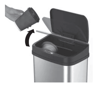 Insignia NS-ATC13SS1 Automatic Trash Can-7