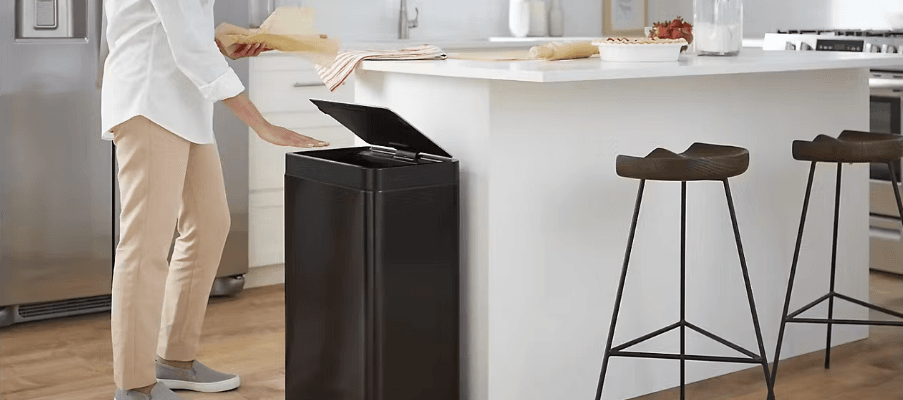 Insignia NS-ATC13SS1 Automatic Trash Can-featured