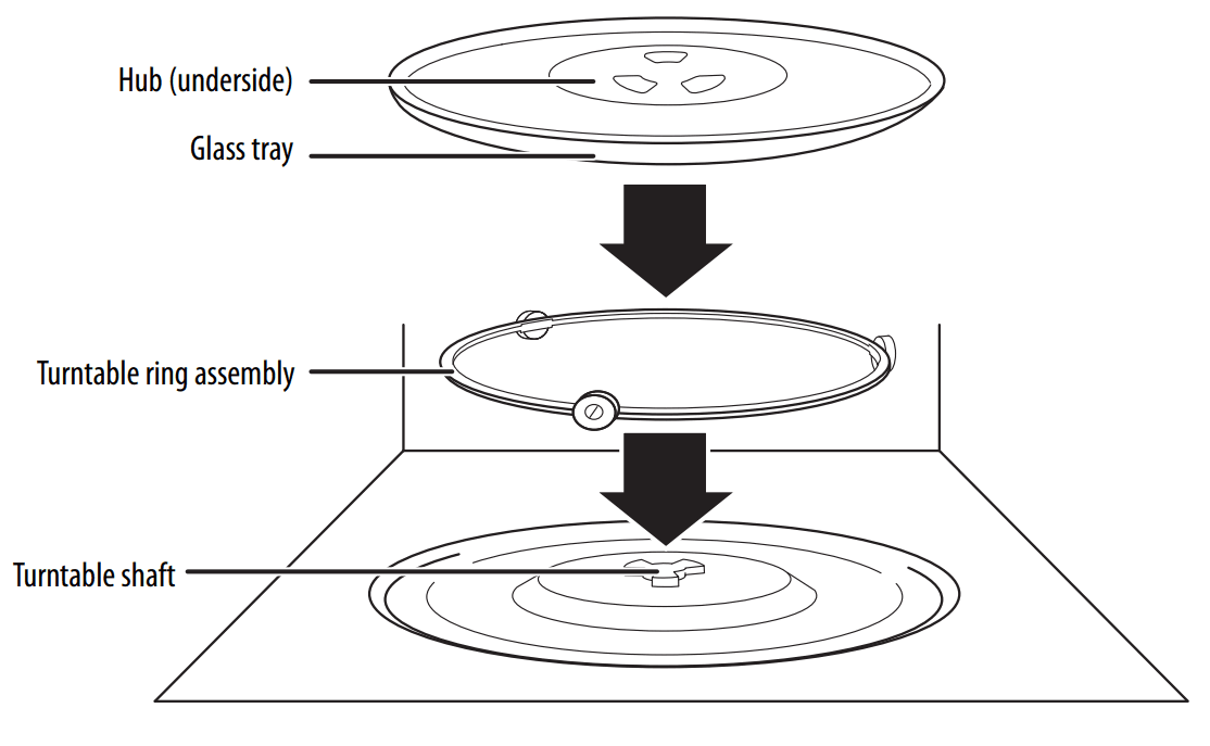 Insignia NS-MWR07R2 Retro Microwave Oven 4