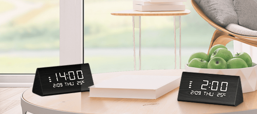 JALL Wooden Digital Alarm Clock Instructions JALL Wooden Digital Alarm Clock-featured