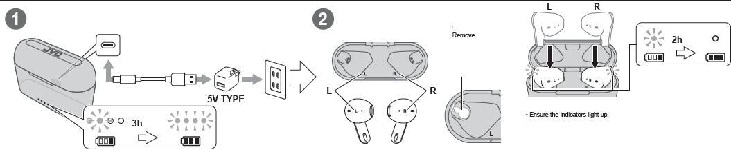 JVC HA-A3T True Wireless Earbuds User Manual JVC HA-A3T True Wireless Earbuds-1