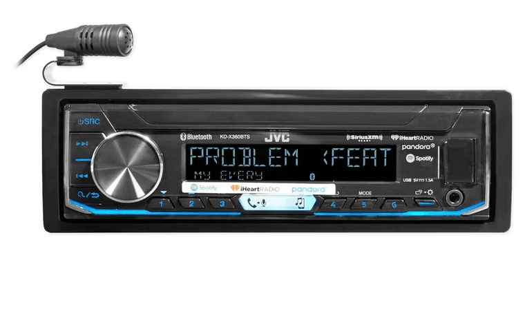 JVC KD-X360BTS Digital Car Media Receiver Instruction Manual