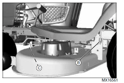John Deere 100 Series OMGX23171 K8 Lawn Tractor Operators-15