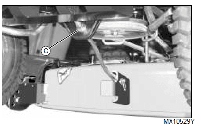 John Deere 100 Series OMGX23171 K8 Lawn Tractor Operators-16