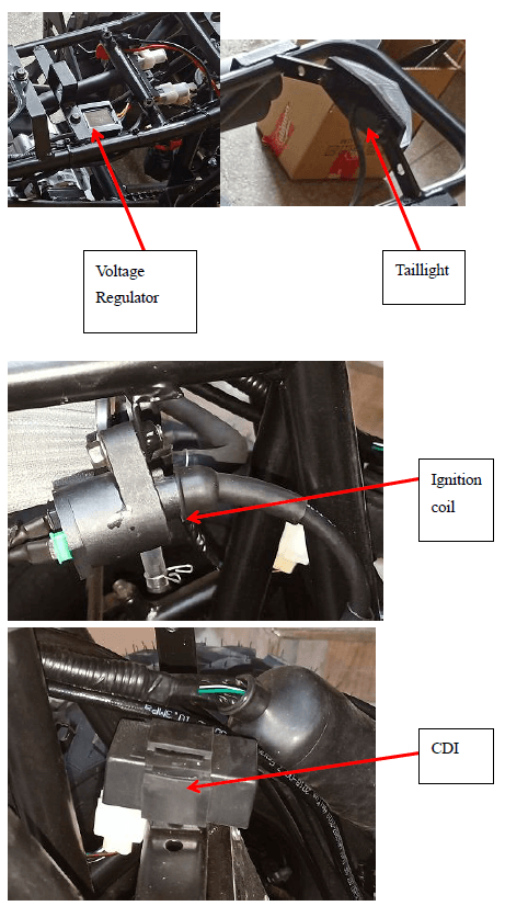KAYO MOTOR AY70-2 FOX 70 ATV Bike User manual-4