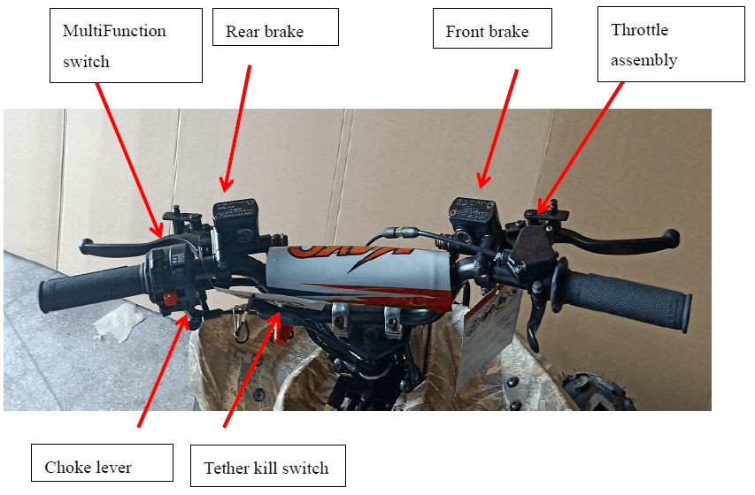 KAYO MOTOR AY70-2 FOX 70 ATV Bike User manual-6