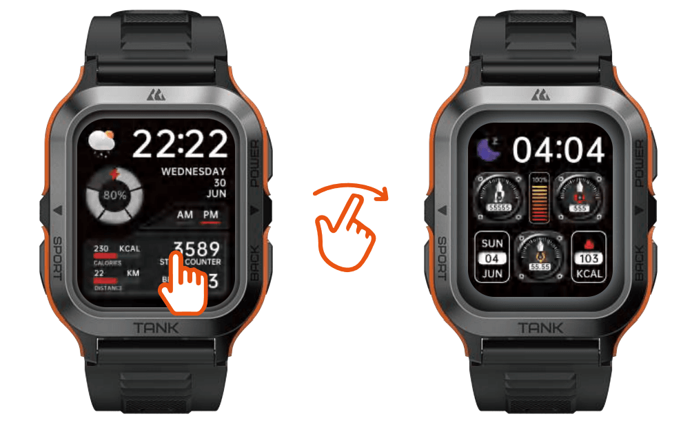 KOSPET Tank M2 Smartwatch 26