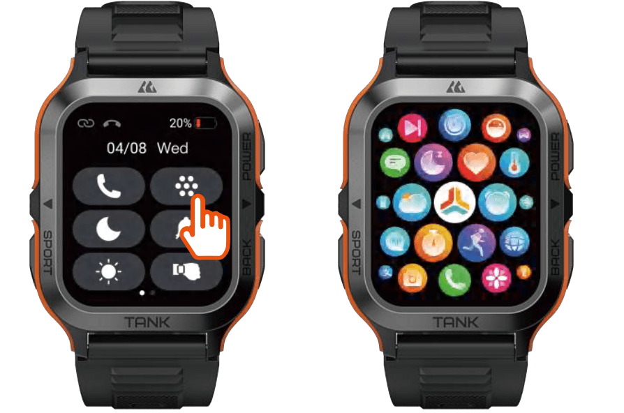 KOSPET Tank M2 Smartwatch 27