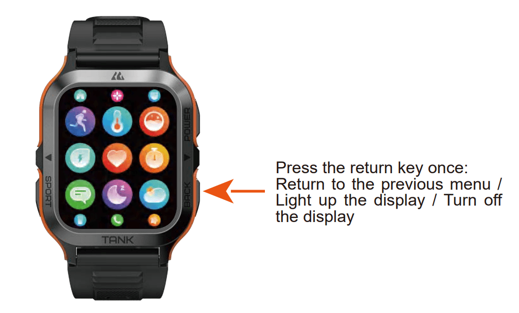 KOSPET Tank M2 Smartwatch 4