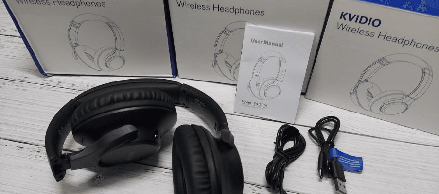 KVIDIO WH201A Over Ear Bluetooth Headphones-featured