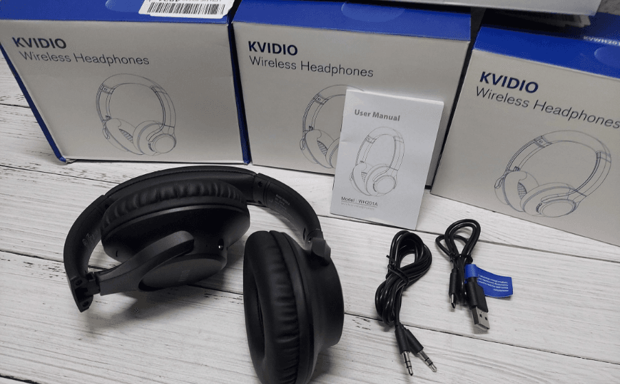 KVIDIO WH201A Over Ear Bluetooth Headphones-featured