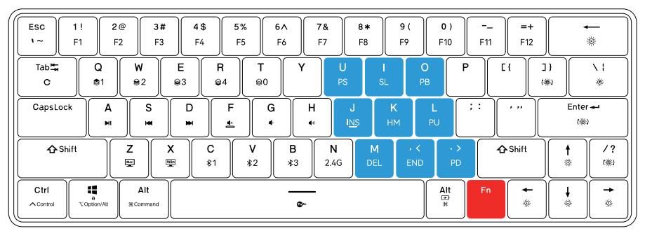 Kemove DIERYA DK63 Wireless Mechanical Gaming Keyboard User Guide Kemove DIERYA DK63 Wireless Mechanical Gaming Keyboard-4