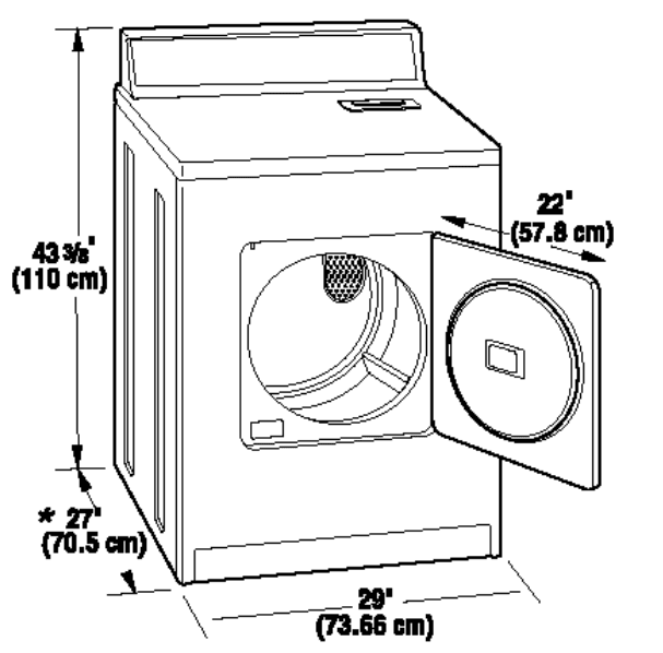 Kenmore 90 Series Electric Dryer Owners Manual Kenmore 90 Series Electric Dryer 1
