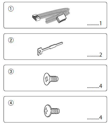 Kenwood KDC-138 CD Player Dash Receiver 3