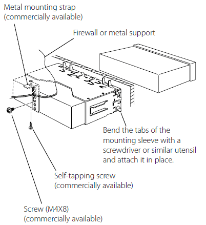 Kenwood KDC-138 CD Player Dash Receiver 4