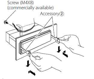 Kenwood KDC-138 CD Player Dash Receiver 7