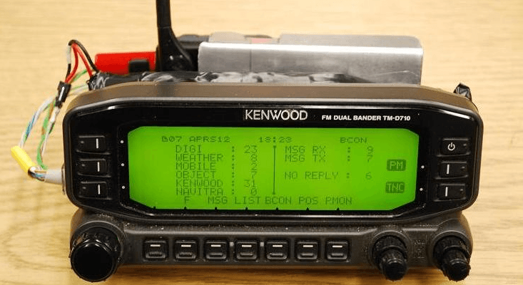 Kenwood TM-D710A APRS Communication Radio-featured