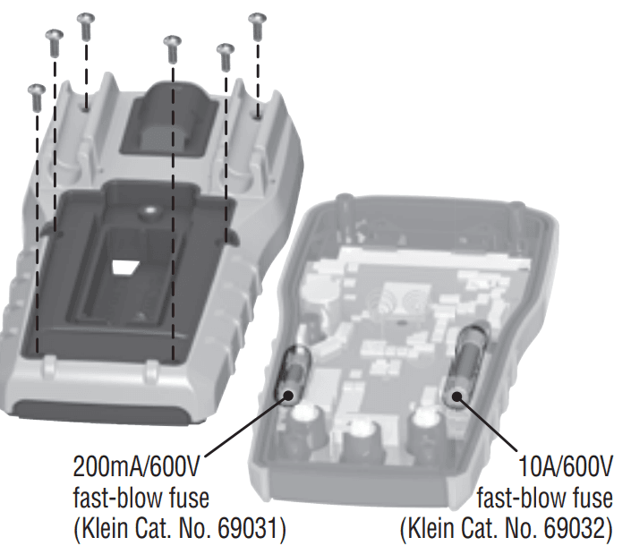 Klein Tools 69149P Electrical Test Kit with Digital Multimeter User Manual Klein Tools 69149P Electrical Test Kit with Digital Multimeter 15