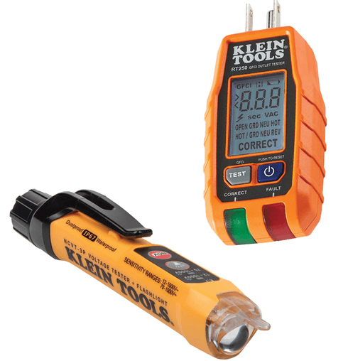 Klein Tools RT250 GFCI Electrical Outlet Voltage Tester User Manual Klein Tools RT250 GFCI Electrical Outlet Voltage Tester-product